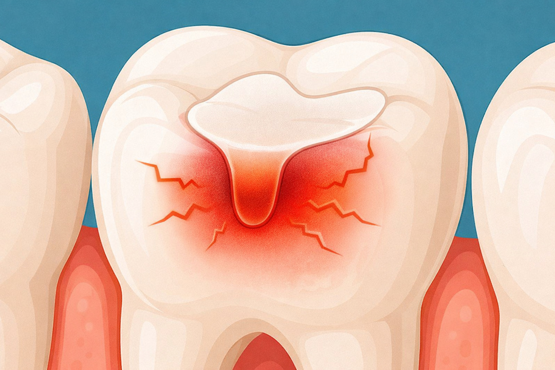 визуализация зубной боли под пломбой
