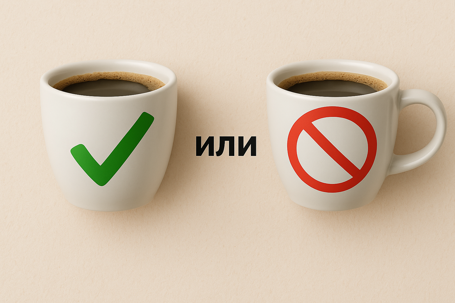можно или нельзя кофе