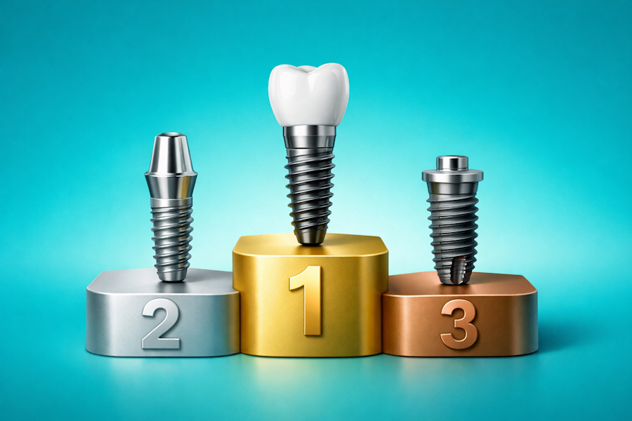 рейтинг зубных имплантов 2026